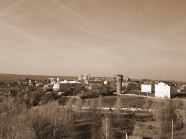 Pencereden şehre olan manzara.