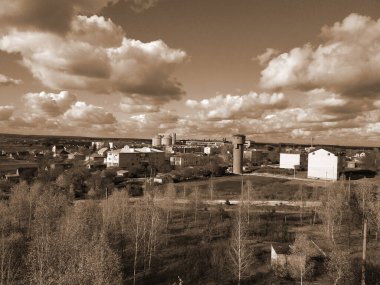 Pencereden şehre olan manzara.