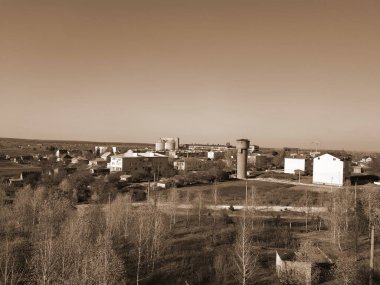 Pencereden şehre olan manzara.