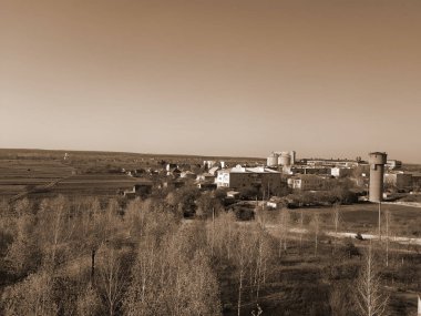 Pencereden şehre olan manzara.