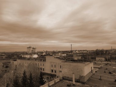 Pencereden şehre olan manzara.