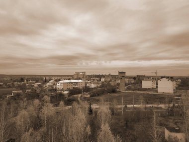 Pencereden şehre olan manzara.