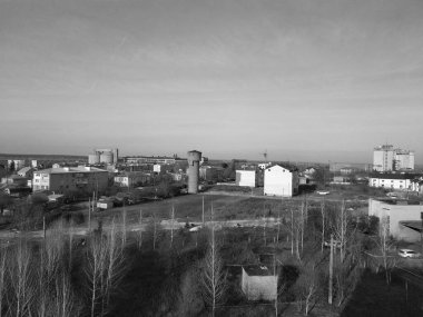 Pencereden şehre olan manzara.