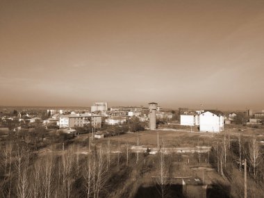 Pencereden şehre olan manzara.