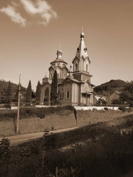 Santa Cruz Igreja Kremenets — Fotografia de Stock