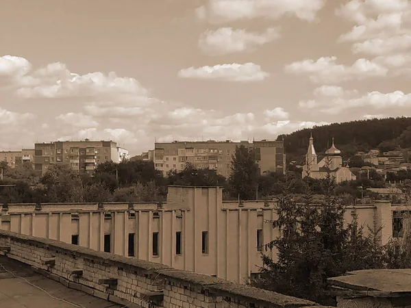 View Window City — Stock Photo, Image