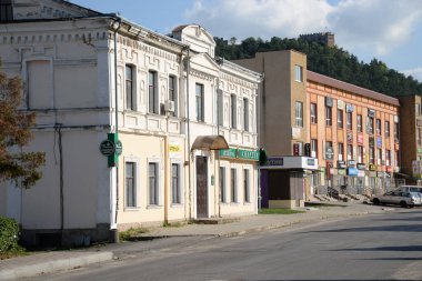 Eski kasabanın tarihi merkezi.