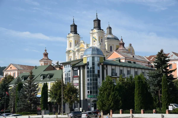 Eski kasabanın tarihi merkezi.