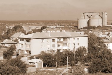 Pencereden şehre olan manzara.