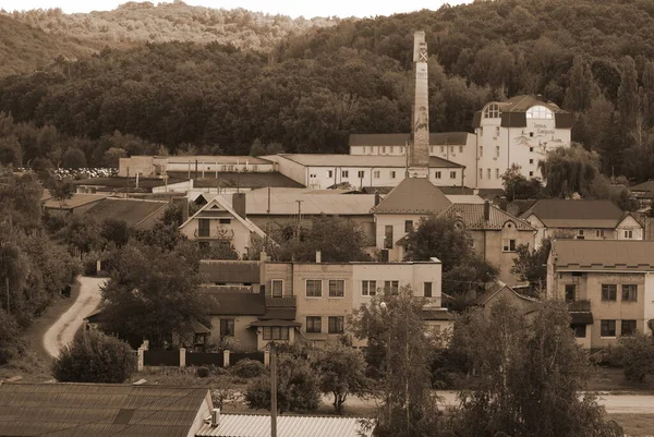 Vue Fenêtre Ville — Photo