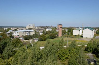 Pencereden şehre olan manzara.