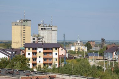 Pencereden şehre olan manzara.