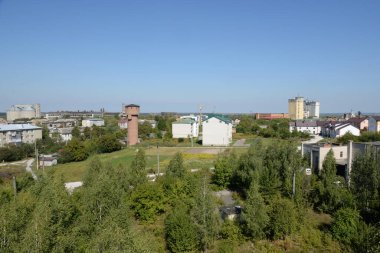 Pencereden şehre olan manzara.