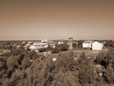 Pencereden şehre olan manzara.