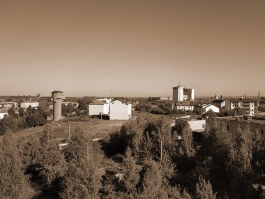 Pencereden şehre olan manzara.