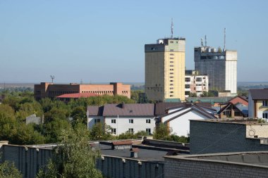 Pencereden şehre olan manzara.