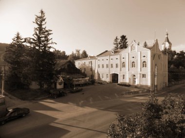  Eski kasabanın tarihi merkezi.