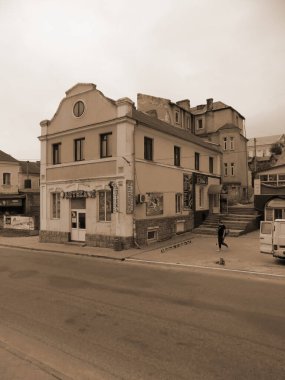  Eski kasabanın tarihi merkezi.          