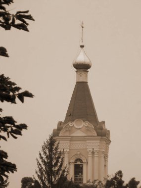 Çan kulesi, yüksek, kilise, büyük