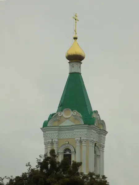 Bell Tower High Church Large — Stock Photo, Image