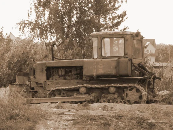 Kruiwagen Trekker — Stockfoto