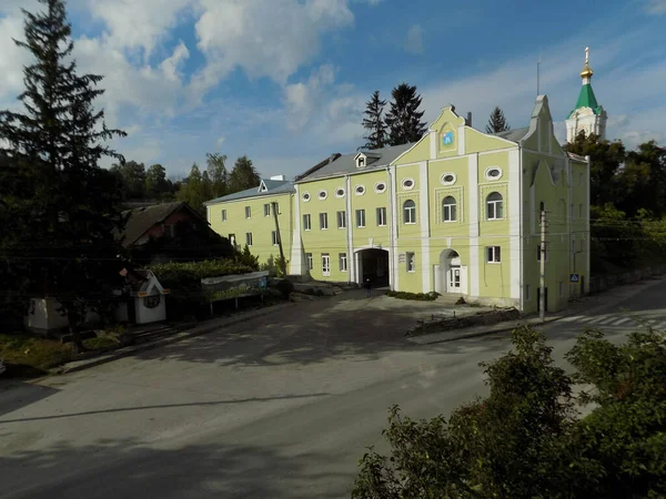 Historyczny Stary Centrum Miasto Dom Ulica — Zdjęcie stockowe