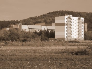 Pencereden şehre olan manzara.