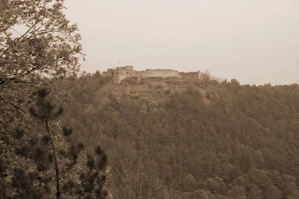 Veduta Generale Della Collina Del Castello — Foto Stock