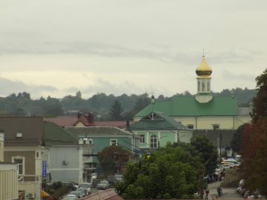 Eski kasabanın tarihi merkezi.