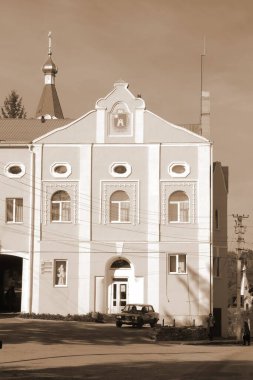 Eski kasabanın tarihi merkezi.