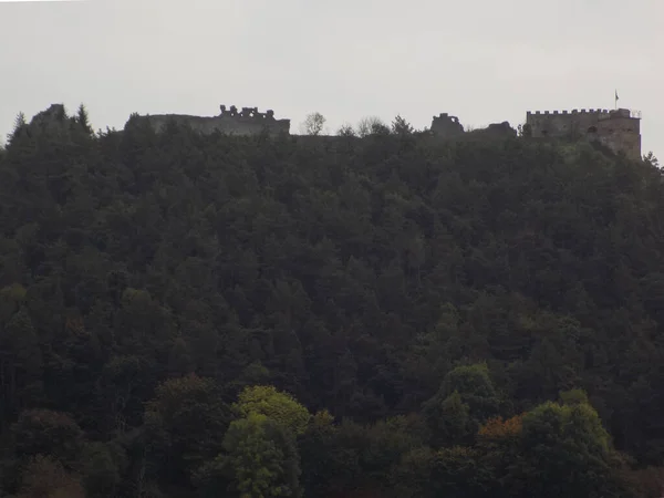 Allgemeiner Blick Auf Den Burgberg — Stockfoto