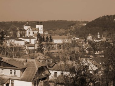 Eski kasabanın tarihi merkezi.