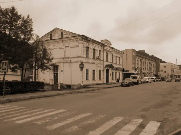 Eski Kasabanın Tarihi Merkezi — Stok fotoğraf