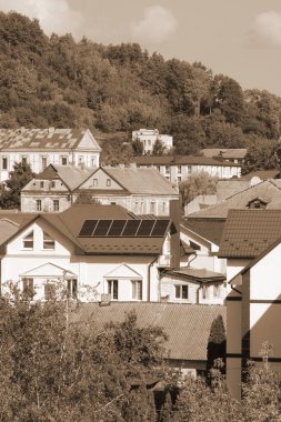 Eski şehrin tarihi kısmı.