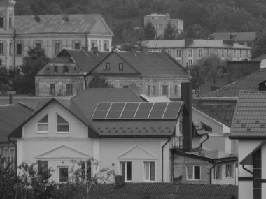 Eski şehrin tarihi kısmı.          