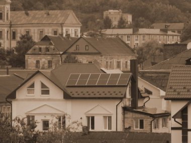 Eski şehrin tarihi kısmı.          