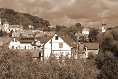 Eski şehrin tarihi kısmı.