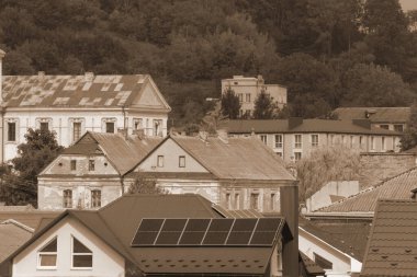 Eski şehrin tarihi kısmı.