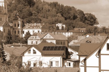 Eski şehrin tarihi kısmı.