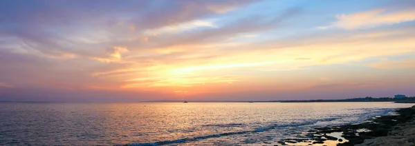 Beau Paysage Nocturne Été Chypre — Photo