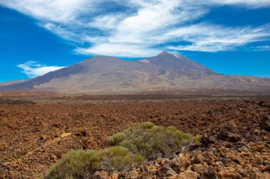 Milli park del Teide, sihirli park görünümünü