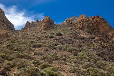 Milli park del Teide, sihirli park görünümünü