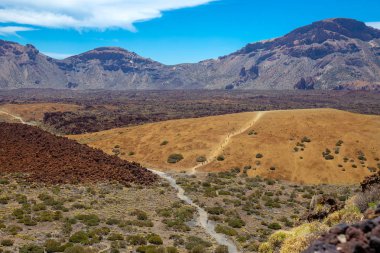 Milli park del Teide, sihirli park görünümünü