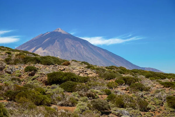 Gyönyörű Vulkán Teide Megtekintése — Stock Fotó