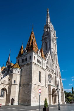 Matthias kilise Budapeşte bir güneşli gün yaz