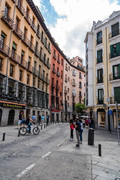 Calle Cuchilleros cerca de la Plaza Mayor de Madrid — Foto de Stock
