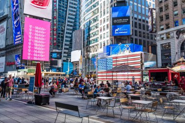 Bizi silahlı kuvvetleri Times Square New York c İstasyonu alımı