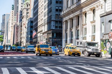 Midtown Manhattan New York Fifth Avenue trafik