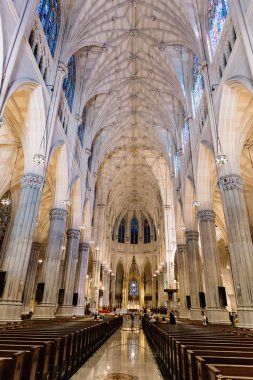 St. Patrick Katedrali New York'ta iç görünüm