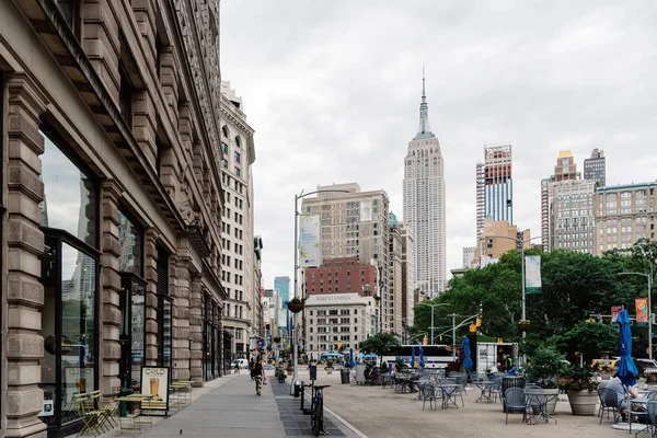 Madison Square in Flatiron District in New York City — Stockfoto